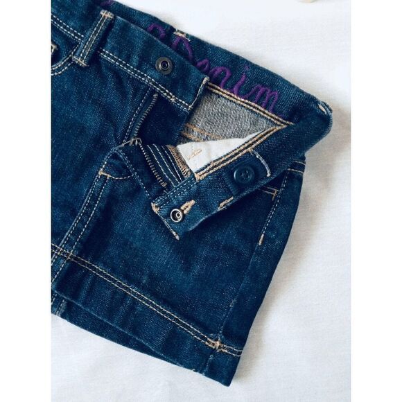 NEW babyGAP Girls 18-24 Months Embroidered Denim Skirt - Picture 4 of 4